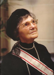Bourbon-Pármai Zita (1892-1989) Zita királyné idős korában